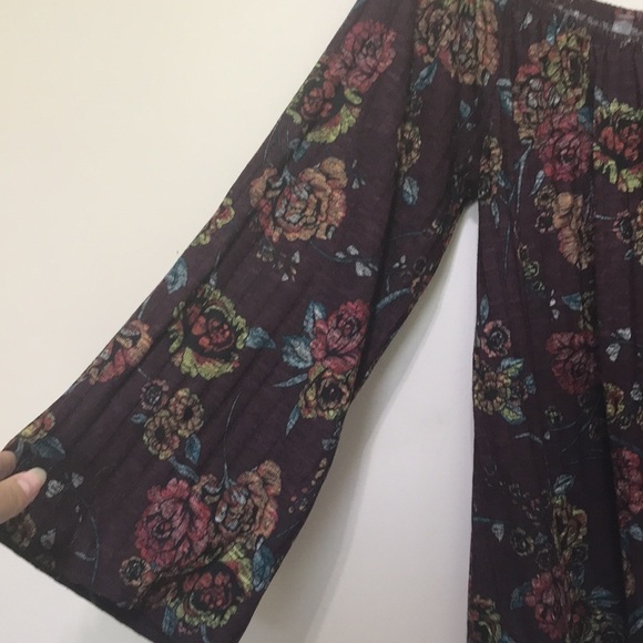 CALIFORNIA Moonrise off the shoulder rose shirt M - Picture 4 of 11